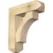 Ekena Millwork Westlake Craftsman Rough Sawn Bracket w/ Offset Brace, Douglas Fir, 8"W x 26"D x 30"H BKT0806X26X30WTL04RDF - alternate 1